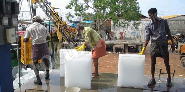 18 tons direct system block ice machine-- India-1