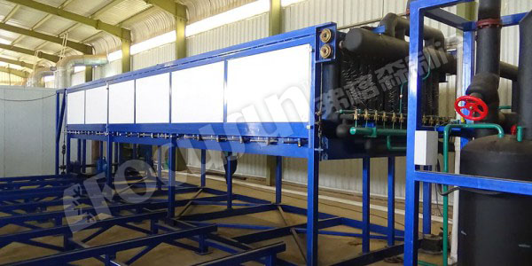 two sets of 25 tons direct system block ice machine + 50 tons cold room--Eritrea-1