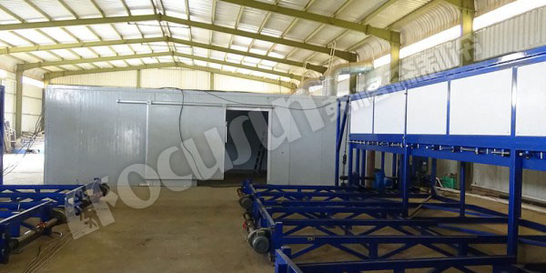 two sets of 25 tons direct system block ice machine + 50 tons cold room--Eritrea-3